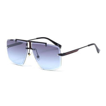 Load image into Gallery viewer, Square Sunglasses for Men Classic Oversized Sun Glasses Men And Women New Fashionable Street Snap Style New Frameless Sunglasses New Popular Square Shape Sunglasses For Men & Women
