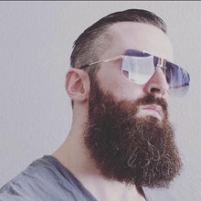 Load image into Gallery viewer, Square Sunglasses for Men Classic Oversized Sun Glasses Men And Women New Fashionable Street Snap Style New Frameless Sunglasses New Popular Square Shape Sunglasses For Men & Women