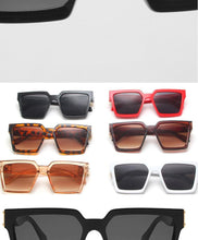 Load image into Gallery viewer, Square Sunglasses For Women Luxury Women Eyeglasses Sunglasses Square Metal Punk Rock Hip hop Glasses Men Women High Quality Designer Sunglasses For Men New Decent Design