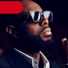 Load image into Gallery viewer, Square Sunglasses For Women Luxury Women Eyeglasses Sunglasses Square Metal Punk Rock Hip hop Glasses Men Women High Quality Designer Sunglasses For Men New Decent Design