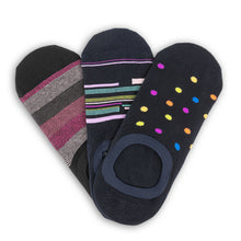 Load image into Gallery viewer, SS22 No-Show Sock 3-Pack B