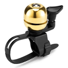 Load image into Gallery viewer, Stainless Bicycle Bell Ring Bike Horn Ordinary Handlebar Bell Horn Crisp Sound Safety Bike Alarm Bell With Mounting Lock Plate Bicycle Bike Bell Classic Bicycle Bell Makes Loud Sound For Road Bike Mountain Bike Sports