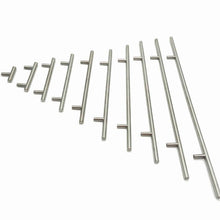 Load image into Gallery viewer, Stainless Steel Kitchen Door Cabinet T Bar Handle Pull Knob cabinet Knobs Furniture Handle Cupboard Drawer Handle Stainless Steel Hollow Bar Drawer Pulls Cupboard Knob for Kitchen Furniture Hardware
