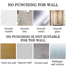 Load image into Gallery viewer, Stainless Steel Nail-free Wall Mounted Toilet Paper Holder Kitchen Tissue Paper Holder Toilet Roll Dispenser For Bathroom Toilet Paper Holder Toilet Paper roll Holder Self Adhesive+Super Glue Stainless Steel No Drilling For Bathroom Bedroom Kitchen
