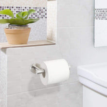 Load image into Gallery viewer, Stainless Steel Nail-free Wall Mounted Toilet Paper Holder Kitchen Tissue Paper Holder Toilet Roll Dispenser For Bathroom Toilet Paper Holder Toilet Paper roll Holder Self Adhesive+Super Glue Stainless Steel No Drilling For Bathroom Bedroom Kitchen