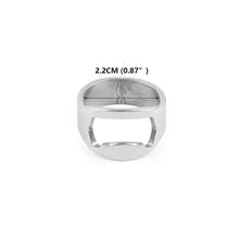 Load image into Gallery viewer, Stainless Steel Ring-shape Can Bottle Opener Bottle Cap Opening Remover Kitchen Gadgets Bar Useful Tools