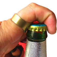 Load image into Gallery viewer, Stainless Steel Ring-shape Can Bottle Opener Bottle Cap Opening Remover Kitchen Gadgets Bar Useful Tools