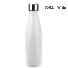 Load image into Gallery viewer, Stainless Steel Water Bottle BPA Free Thermos Water Beer Thermos 500ml for Sport Bottles Double-Wall Insulated Vacuum Flask Double-Walled Insulated Vacuum Flask Stainless Steel Drinking Bottle