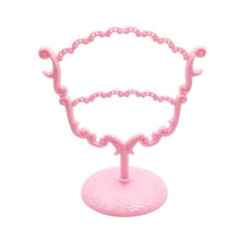 Load image into Gallery viewer, Stand Jewelry Display Organizer Earrings Pendants Bracelets Jewelry Holder With Wooden Base Earrings Storage Rack Metal Jewelry Storage Stand Necklace Rack Ornaments Display Stand Shopping Earring Stand