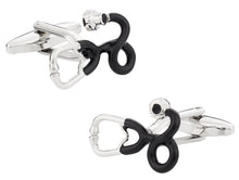 Load image into Gallery viewer, Doctor Cufflinks Gift - Stethoscope Cufflinks