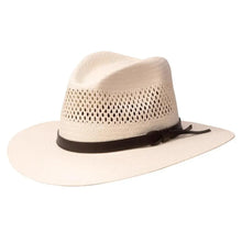 Load image into Gallery viewer, Stetson Digger – UPF 50+ Panama Straw Fedora Sun Hat