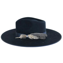 Load image into Gallery viewer, Stetson Night Sky S - Wide Brim Fedora Wool Felt Cowgirl Hat