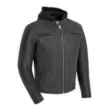 Load image into Gallery viewer, Street Cruiser Men's Motorcycle Leather Jacket