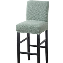 Load image into Gallery viewer, Stretch High-Hoot Bar Stool Chair Cover Polar Fleece Solid Color Bar Cafe Front Desk Restaurant Wedding Chair Protective Cover Stretch Chair Cover For Dining Room Elastic Material Slipcover For Office Chair