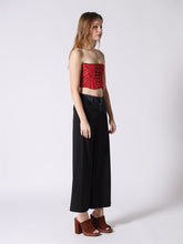 Load image into Gallery viewer, Stripe Bustier with Front Buttons