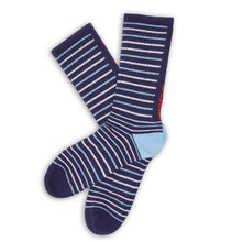 Load image into Gallery viewer, Stripe Hotty Toddy Casual Crew Socks