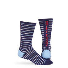 Load image into Gallery viewer, Stripe Hotty Toddy Casual Crew Socks