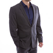 Load image into Gallery viewer, goTIELESS Ultimate Dress Shirt (Navy)
