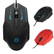 Load image into Gallery viewer, Stylish 3 Buttons Colorful Optical USB Wired Mouse Wired Gaming Mouse with 2400DPI High Precision Mouse Buttons