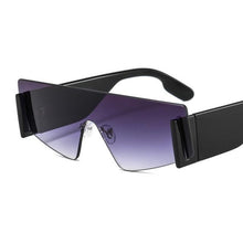 Load image into Gallery viewer, Stylish Big Rimless Classic Sunglasses In Square Shape For Women & Men New Oversize & Retro Style Sunglasses Rectangle Shape Eyewear Shades Oversized Fashion Sunglasses For Women