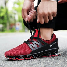 Load image into Gallery viewer, Stylish Black Mens Soft Casual Sneakers Breathable Comfort Sport Elegant Men Sneakers