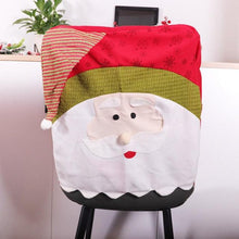 Load image into Gallery viewer, Stylish Chair Covers Christmas Santa Claus Chair Back Cover Christmas Dining Dinner Table Decoration New Year Party Supplies Dining Table Decoration for Home New Year Party