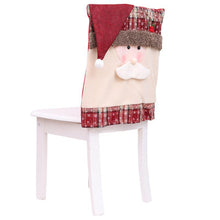 Load image into Gallery viewer, Stylish Chair Covers Christmas Santa Claus Chair Back Cover Christmas Dining Dinner Table Decoration New Year Party Supplies Dining Table Decoration for Home New Year Party