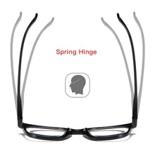 Load image into Gallery viewer, Stylish Design Anti Blue Light Reading Glasses For Women & Men Flexible Frame Spring Hinge Computer Presbyopia Eyewear For Female New Fashionable Sunglasses