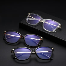 Load image into Gallery viewer, Stylish Eyeglasses Glasses Clear Lens Blue Light Blocking Glasses Women Men Fashion Cat Eye Glasses Computer Gaming Eyeglasses Eye Protection Eyewear