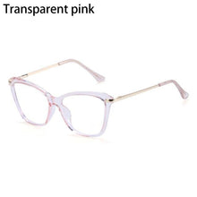 Load image into Gallery viewer, Stylish Eyeglasses Glasses Clear Lens Blue Light Blocking Glasses Women Men Fashion Cat Eye Glasses Computer Gaming Eyeglasses Eye Protection Eyewear