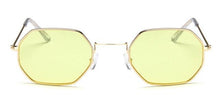Load image into Gallery viewer, Stylish Hexagon Trendy Colorful Sunglasses For Women New Metal Luxury Summer Eyewear Women New Stainless Steel Lightweight Frame Cool Style Outdoor Travel UV Glasses