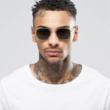 Load image into Gallery viewer, Stylish Small Round Polarized Sunglasses for Men Women Sunglasses For Hexagon Shape Sunglasses New Women Sunglasses In Metal Colorful Frame Glasses Eyewear For Men Women