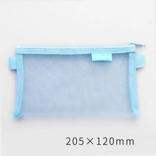 Load image into Gallery viewer, Stylish Transparent Office Pencil Case Simple Design Pen Bags Cute Storage Lightweight Pencil Bags For Student