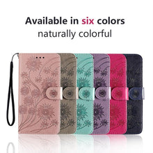 Load image into Gallery viewer, Stylish Wallet Flip Cover Embossing Credit Cards Slot Pockets PU Leather Wallet Cover For Xiaomi Redmi Note 9 7 8 Pro 9A 7A 9C 8T 6 Leather Flip Book Case For Red MI 11 Note 10 9T 5 9S Po co X3 NFC M3 M4 4X Cover