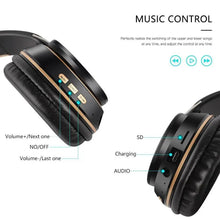 Load image into Gallery viewer, Stylish Wireless Headphones 3D Stereo Bluetooth Foldable Gaming Headphones With Mic Foldable Lightweight Neckband Headphone For Mobile PC Laptop