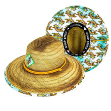 Load image into Gallery viewer, Peter Grimm Sublime Badfish Lifeguard - Rye Straw Lifeguard Hat