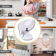 Load image into Gallery viewer, Suction Cup Soap Dish Holder Leaf-Shape Self-Draining Soap Saver Box Not Punched for Shower Bathroom Kitchen Soap Dishes Sponge Container with Suction Cup Leaf Shape Self Draining for Bathroom Kitchen Sink