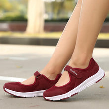 Load image into Gallery viewer, Summer Breathable Women Espadrilles Sneakers Healthy Walking Sport Mesh Sport Running Fashion Breathable Mesh Casual Shoes Flat Shoes Women Espadrilles