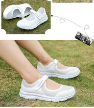 Load image into Gallery viewer, Summer Breathable Womens Sneakers Walking Sporty Mesh Sport Running Light Flats Casual Vulcanize Simple Shoes Spring Comfortable Espadrilles Luxury Design Espadrilles