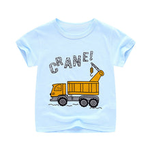 Load image into Gallery viewer, Summer Cartoon Cotton Short Sleeve T-Shirt for Kids - # BAAA1111010021 & BOAA11510032