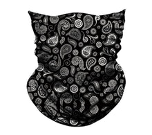 Load image into Gallery viewer, Summer Cool Printed Half Mask Bandana Face Cover Neck Gaiter Bike Outdoor Sport Fishing Cycling Ski Hiking Tube Scarf Men Women Headband Scarf Military Shamash Tactical Desert Keffiyeh Head Neck Scarf Neck Gaiter Headwear for Men Women