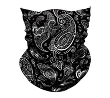 Load image into Gallery viewer, Summer Cool Printed Half Mask Bandana Face Cover Neck Gaiter Bike Outdoor Sport Fishing Cycling Ski Hiking Tube Scarf Men Women Headband Scarf Military Shamash Tactical Desert Keffiyeh Head Neck Scarf Neck Gaiter Headwear for Men Women
