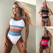 Load image into Gallery viewer, Summer Cute Vintage Women's Swimsuit Bikini Split Swimwear Women's Swimwear Women's 2-piece Beachwear Loose Bikini Fashion Retro Bikini Fashion Beachwear Summer Spa Beach Surf Sport