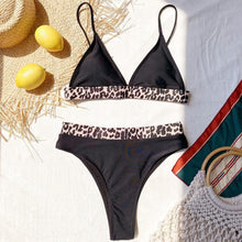 Load image into Gallery viewer, Summer Cute Vintage Women's Swimsuit Bikini Split Swimwear Women's Swimwear Women's 2-piece Beachwear Loose Bikini Fashion Retro Bikini Fashion Beachwear Summer Spa Beach Surf Sport