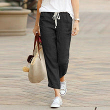 Load image into Gallery viewer, Summer Elegance Drawstring Trousers