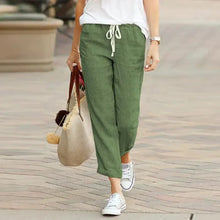 Load image into Gallery viewer, Summer Elegance Drawstring Trousers