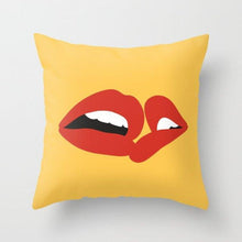 Load image into Gallery viewer, Summer Fashion Fresh Yellow Cute Pillows Case Geometry Yellow Pillow Case Cushion Cover Polyester Pillowcase Floral Cushion Case Modern Decorative Pillows For Bed Sofa Couch 45x45CM