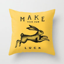 Load image into Gallery viewer, Summer Fashion Fresh Yellow Cute Pillows Case Geometry Yellow Pillow Case Cushion Cover Polyester Pillowcase Floral Cushion Case Modern Decorative Pillows For Bed Sofa Couch 45x45CM