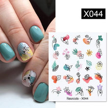 Load image into Gallery viewer, Summer Fruit Water Decals Kiwi Banana Strawberry Flower Alphabet Leaves Nail Art Stickers Wraps Slider Decorations 3D Fruit Nail Art Slices, Summer Fruit Slime Nail Supplies Nail Art Decorations Fruit Flakes Nail Accessories