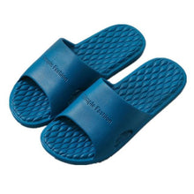 Load image into Gallery viewer, Summer Home Mens Slippers Simple Black White Shoes Non-Slip Bathroom Slides Flip Flops Indoor Women Slippers Soft Slides Slippers For Men Cloud Cushioned Slides Thick Non-Slip Pool Gym House Slipper